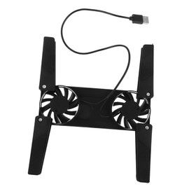 Operitacx Laptop Kühlpad mit USB Lüftersteuerung Tragbarer Laptopständer für Effiziente Wärmeableitung für Büro mit Rutschfesten Füßen für Stabilen Halt