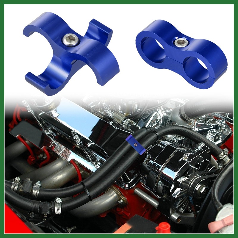 Motoforti AN8 Car Auto Hose Separator Clamp Fuel Line Connector