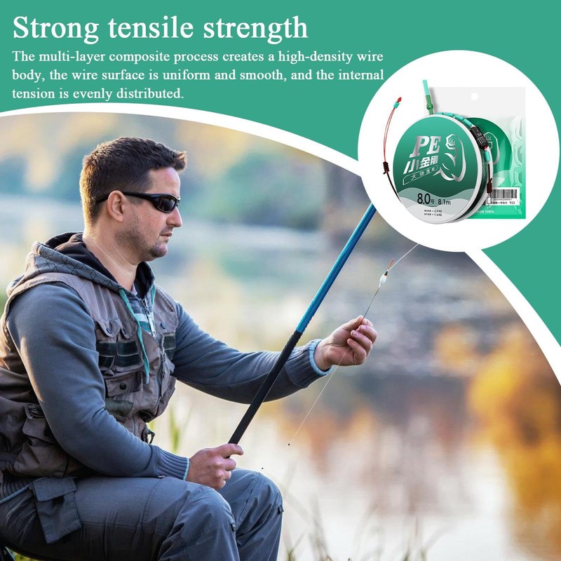Fishing Lines Braid - Abrasion Resistant Fishing Wire Zero Stretch
