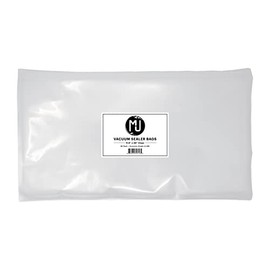 MJ Premium Vacuum Sealer Bags for Food Storage, Sous Vide | 50 Pack (11.5" x 20" 3.2 Mil, Clear)