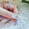 Wavelet.Water drop wave flower chain unique emotional nail - egg