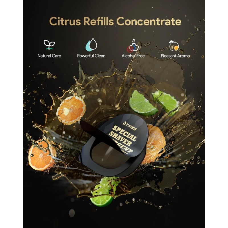 Yinke Reusable Cleaning Cartridge with 6 Pack Refill 0.1 Fl