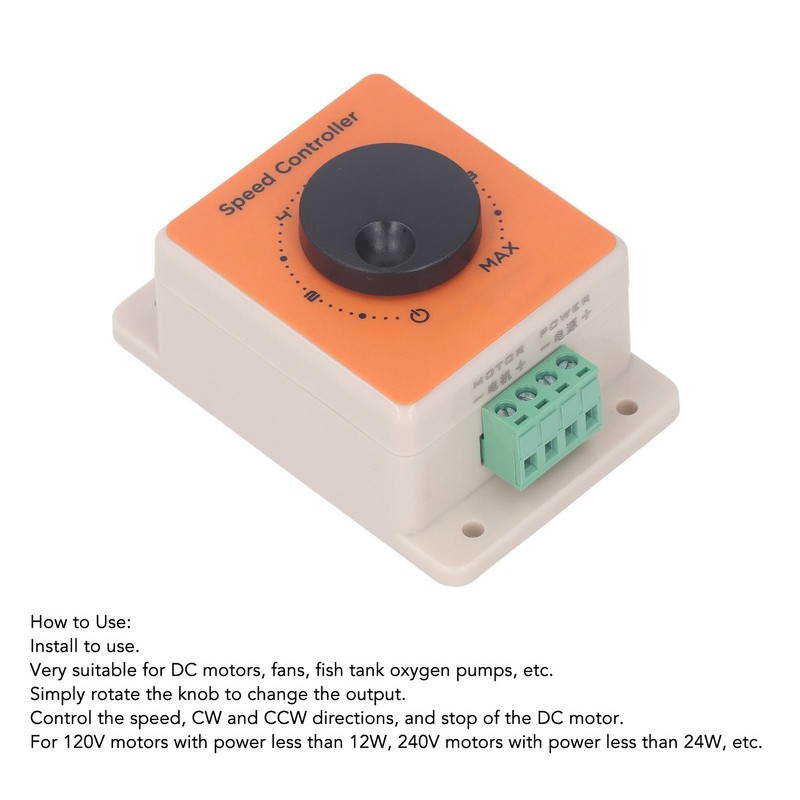 Motor Speed Controller PWM Control Switch Regulator DC 10V‑36V CW
