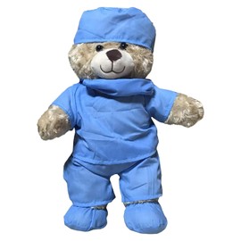 Nurse Hugs-a-Lot Teddy Bear by ZZZ Bears, Gift for Kids & Adults in The Hospital, Nursing Students & Healthcare Heroes, Get-Well-Soon Bear for Surgery Recovery