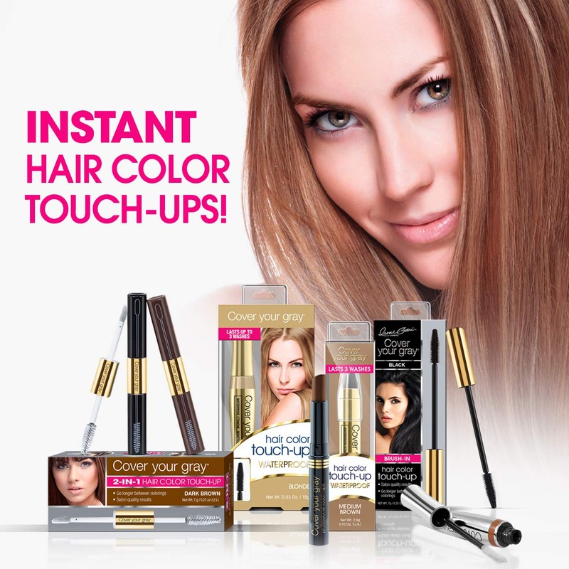 Cover Your Gray C Root Touch-Up, Light Brown/blonde