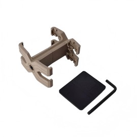 ZUKTCR Retractable Bracket, Insert Clamp Set, Hunting Accessories, Suitable for 5.56 Models, Desert Color