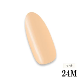 Color Gel Domestic Cosmetics Registered Gel Nail Matte Color 0.2 oz (5 g) LED / UV Light Compatible 24M Surf Beige Pro Nail Single Item Orange