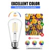 Lumiverse Edison Bulbs 60W Equivalent, Dimmable LED Light Bulbs, CRI