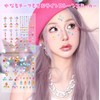 Mefeny Rhinestone Sticker Makeup Sticker Colorful Star Heart Teardrop Shaped
