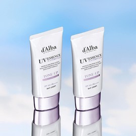 Dalva [Cool-toned idol PICK!] Dalba Vegan Waterful Purple Tone-up Sun Cream 50mlX2 / [쿨톤 아이돌 PICK!]달바 비건 워터풀 퍼플 톤업 선크림 50mlX2개