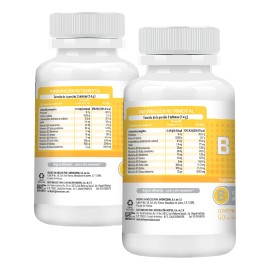 2 Pack B Complex Healthaddiction. Complejo B. 120 Tabletas