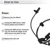 X AUTOHAUX ABS Wheel Speed Sensor Rear Right ABS Sensor