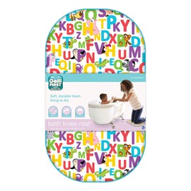 TCG Toys Gelli Mat - Neutral Fun Alphabet Bathtub Knee Rest - Provides Cushion for Your Knees While Bathing Your Little One. Brightly Colored, Made of Durable, Foam. Hang to Dry