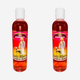 Santa Muerte Cordero Manso Agua Espiritual Para Dominar y Amansar al Ser Amado
