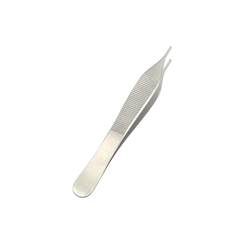 G.S ADSON Tissue Forceps 4.75" Teeth 1X2 Precision Crafted Tips