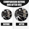 SULIUDAJI Pack of 40 Wheel Bolt Caps 17 mm Wheel