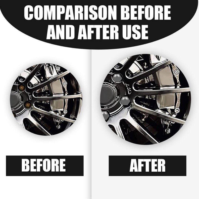SULIUDAJI Pack of 40 Wheel Bolt Caps 17 mm Wheel