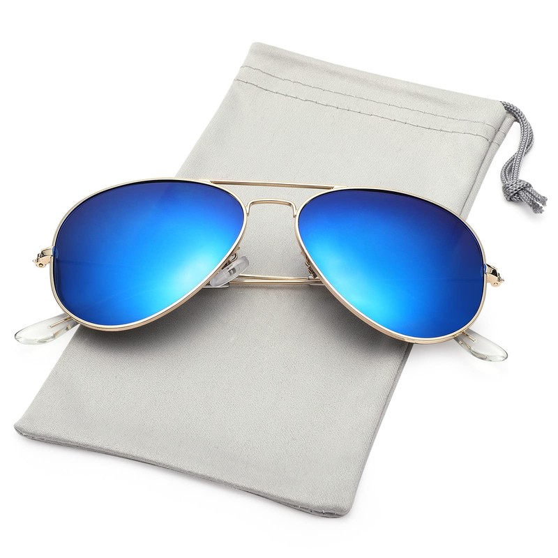 Pro Acme Classic Polarized Pilot Sunglasses for Men and Women