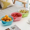Ciieeo Lazy Fruit Plate Snack Bowl Shell Holder Nut Bowl