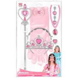 W WIDMANN MILANO Party Fashion - Princess Accessories for Children, Jewellery and Gloves, Queen, Accessories, Fancy Dress Costumes