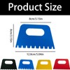 12 Pack Plastic Paint Scraper Texture Art Tools for Texture