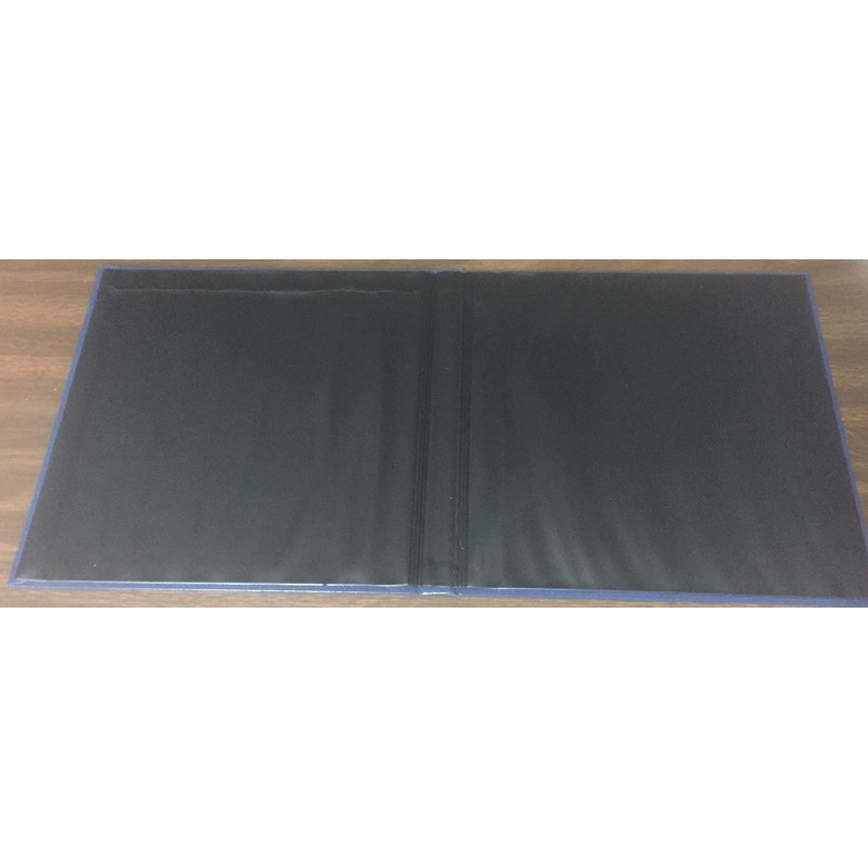 ABC Leather Check Cover, for 3-On-A-Page Executive Deskbook, 9 1/2