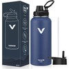 E T EASYTAO Termos para Agua con 2 Tapas, 32OZ