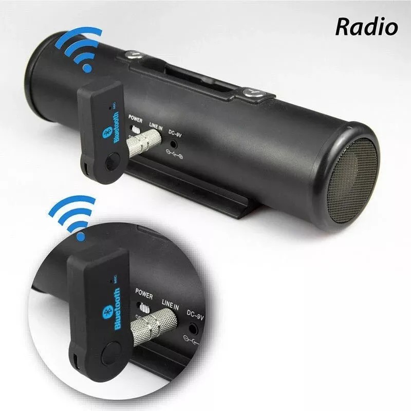 Magictek Wireless Bluetooth 3.5mm AUX Audio Stereo Music Car Receiver