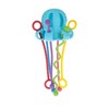 Nuby Silicone Octopus Sensory Toy with Bright Colored Silicone Textured