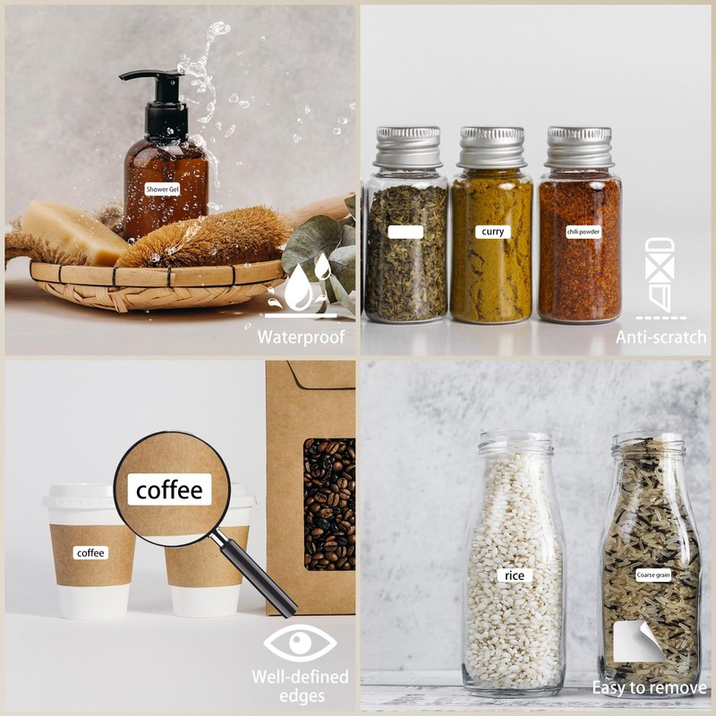 Gap Paper for Label Maker (3 Rolls Color), Only Compatible