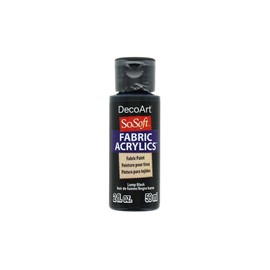 Deco Art DSS24 12860024 Fabric Paint Saw Soft 2.0 fl oz (59 ml) Lampplack