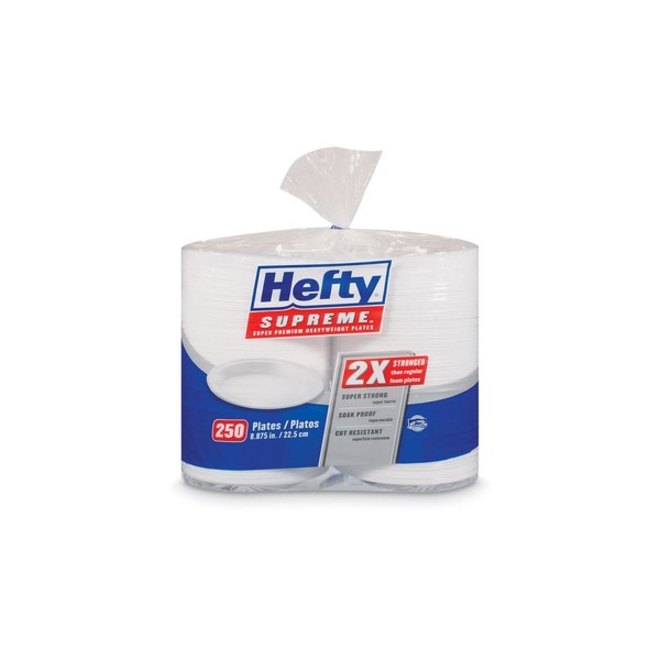 Hefty Supreme Plates (250 ct.) (pack of 2)