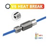 Super Smooth Titanium Alloy All Metal V6 Heatbreak Heat Break