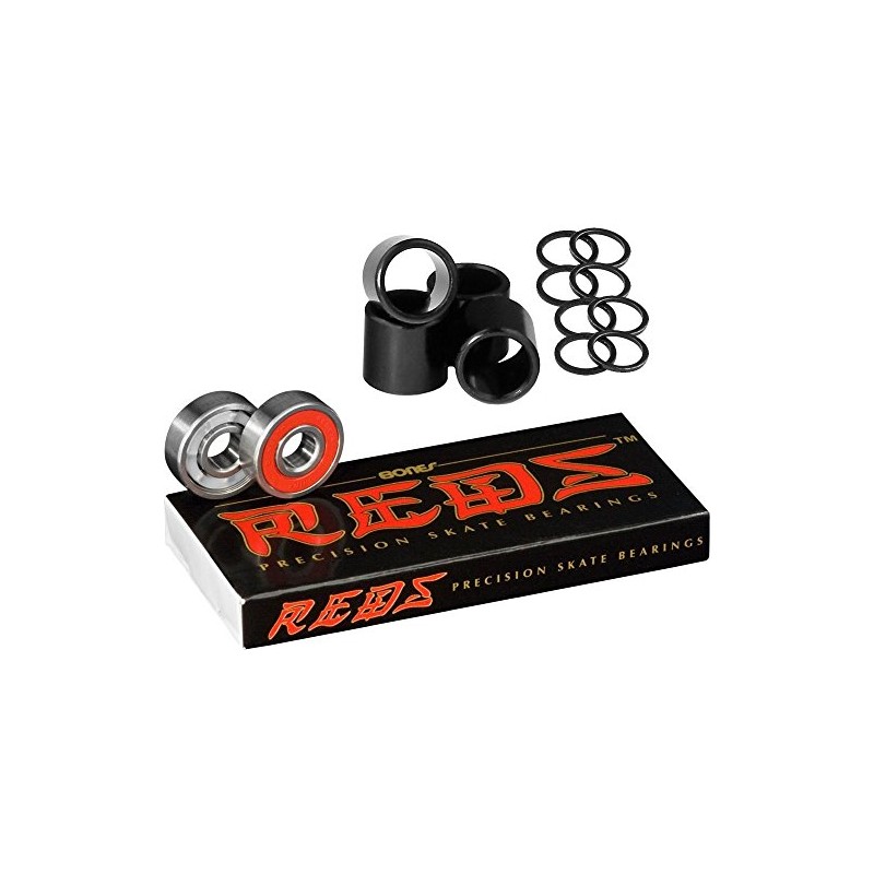 Bones Bearings Reds Bearings Including Spacers & Washers