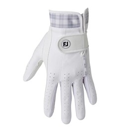 FootJoy FGLE25PRWG-20 Golf Gloves, Lady Comfort, Ambidextrous, Wear Both Hands (Women's, 7.9 inches (20 cm), White/Gray