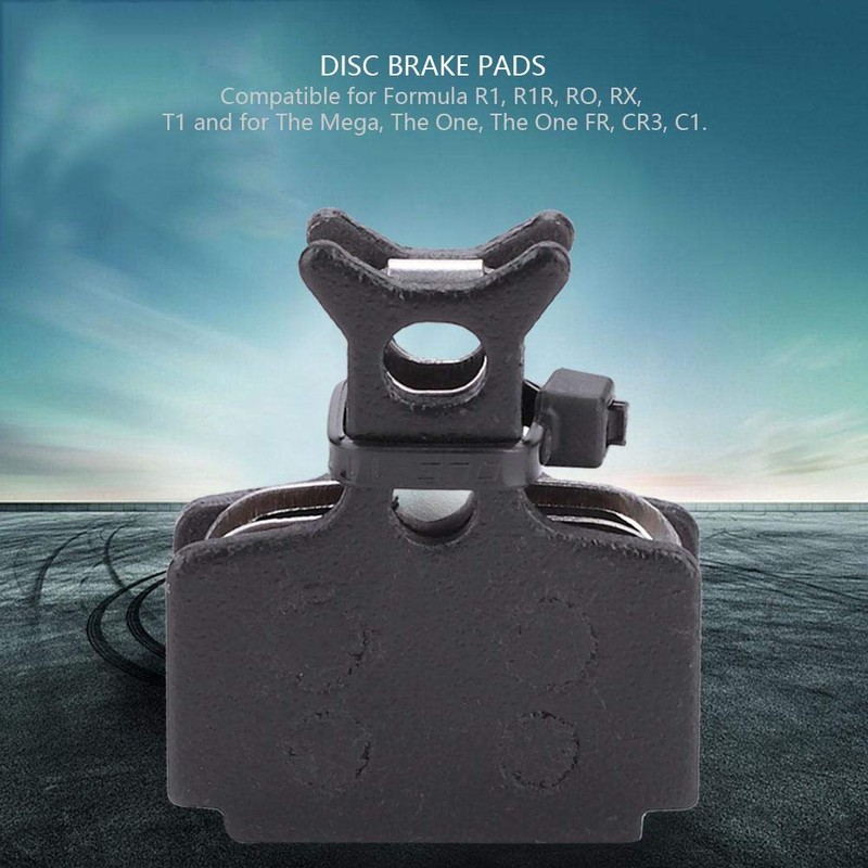 MAGT Bicycle Brake Pads, Resin Pads, Quiet Bicycle Disc Brake