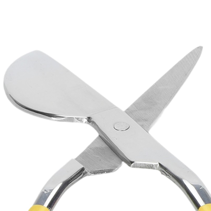 6 Inch Duckbill Scissors Stainless Steel Blades Duckbill Applique Scissors
