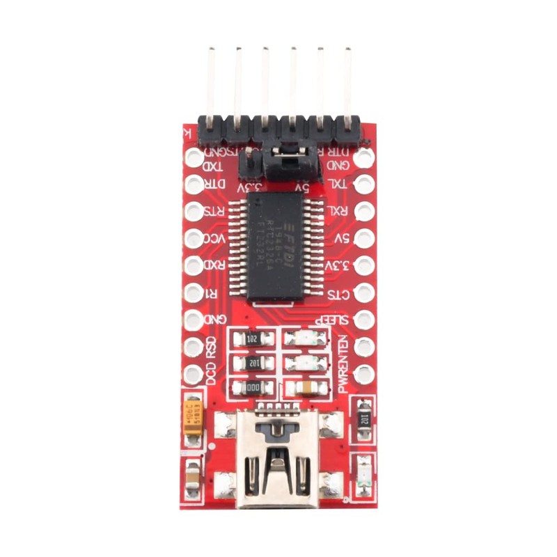 Aideepen 3pcs Serial Adapter FT232RL USB to TTL Adapter Module