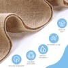 Butarfe 40" x33 Feet Gardening Burlap Roll, Natural Burlap Fabric,