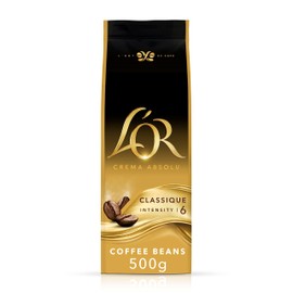 L'OR Crema Absolu Classique Coffee Beans 500g Intensity 6
