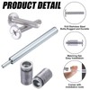 MorningRo 49 Piece Kit - Hurricane Shutter Hardware Hurricane Sidewalk