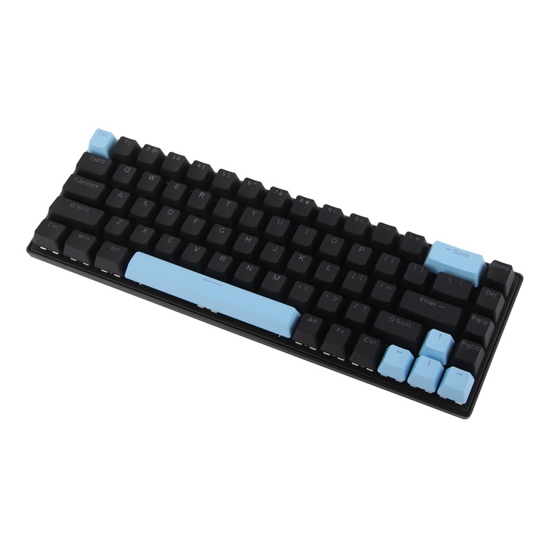 Mechanical Keyboard 68 Keys RGB Backlight Compact Wired Keyboard with