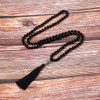 BALIBALI 108 Mala Beads Necklace Semi-Precious Gem Stones Meditation Necklace