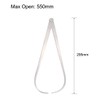 sourcing map Outside Caliper 300mm 12 Inch Firm Joint Stainless