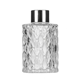 ericotry 1PCS Clear Empty Glass Diffuser Bottle Aromatherapy DIY Replacement Reed Diffuser Sticks Sets Fragrance Accessories for Essential Oil Craft Decor (150ml/5oz)