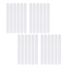 24Pcs Bath Shower Floor Anti-Slip Sticker Tape,Non Slip Bathtub Stickers,Bathtub Shower Safety Strips,Non-Slip Strip Stickers for Kitchen,Bathroom,Toliet