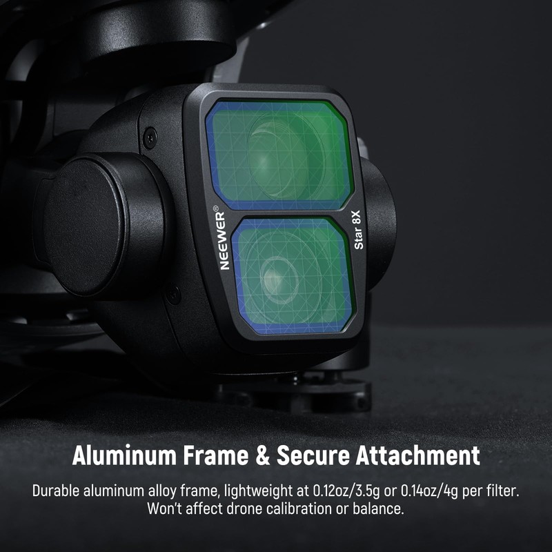 NEEWER Effect Filter Set Compatible with DJI Air 3, 4