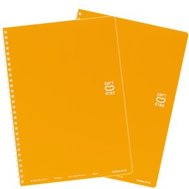 Kokuyo Note Soft Ring 2 Books 40 Sheets Semi-B5 Dot Grid SU-SV301BT-YRX2