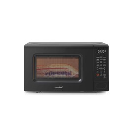 COMFEE CMO-C20M1WB Countertop Microwave Oven, 0.7 cu.ft Small Microwave with 11 power levels,Turntable Reset Function, Speedy Cooking, Weight/Time Defrost, Memory function, Children Lock, 700W