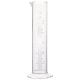 neoLab LV-0658 Measuring Cylinder, Low Shape, Round Base, PP, 50 ml